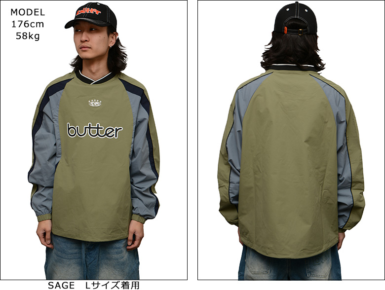 Butter Goods バターグッズ ジャージ BUTTER GOODS RIDGE SPORT