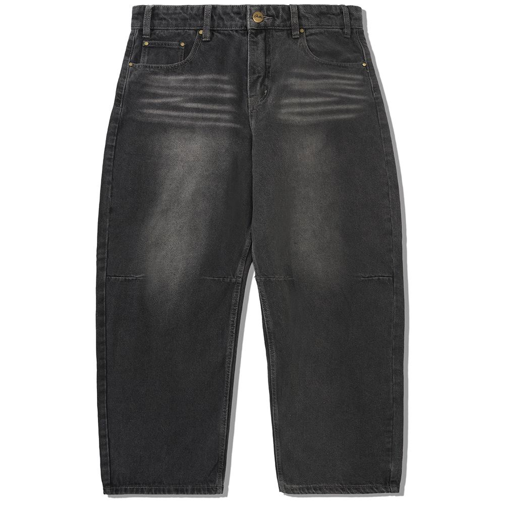 butter goods ブラック ワイドパンツ Butter Goods バターグッズ パンツ BUTTER GOODS WIDE CUT DENIM