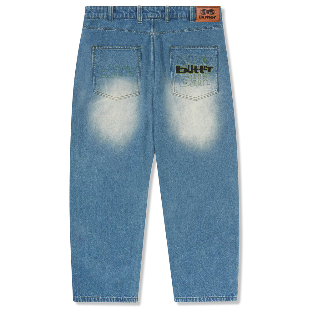 butter goods デニム　30 Butter Goods バターグッズ パンツ BUTTER GOODS SPIDER DENIM