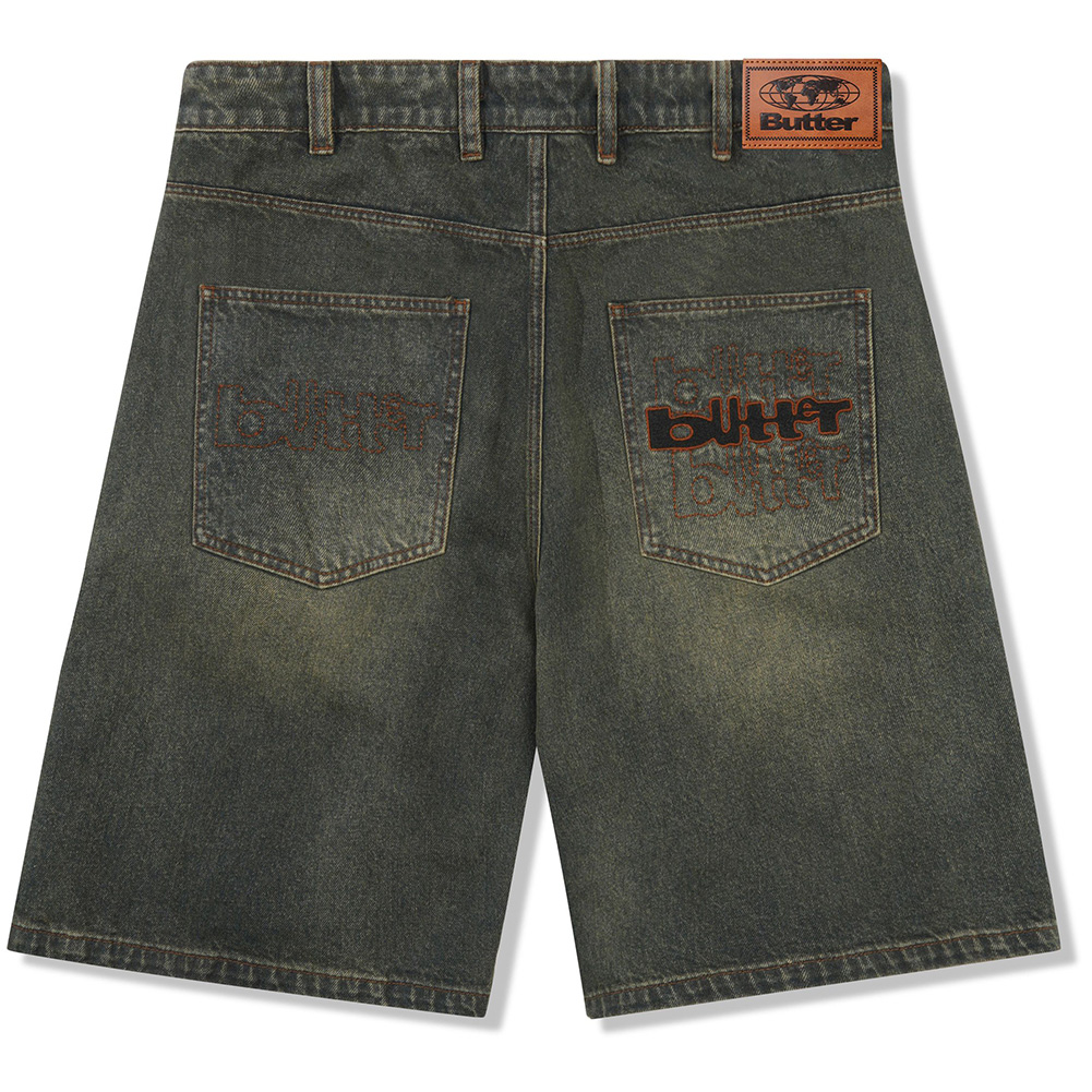 Spider Denim Shorts, Dark Indigo – Butter Goods USA
