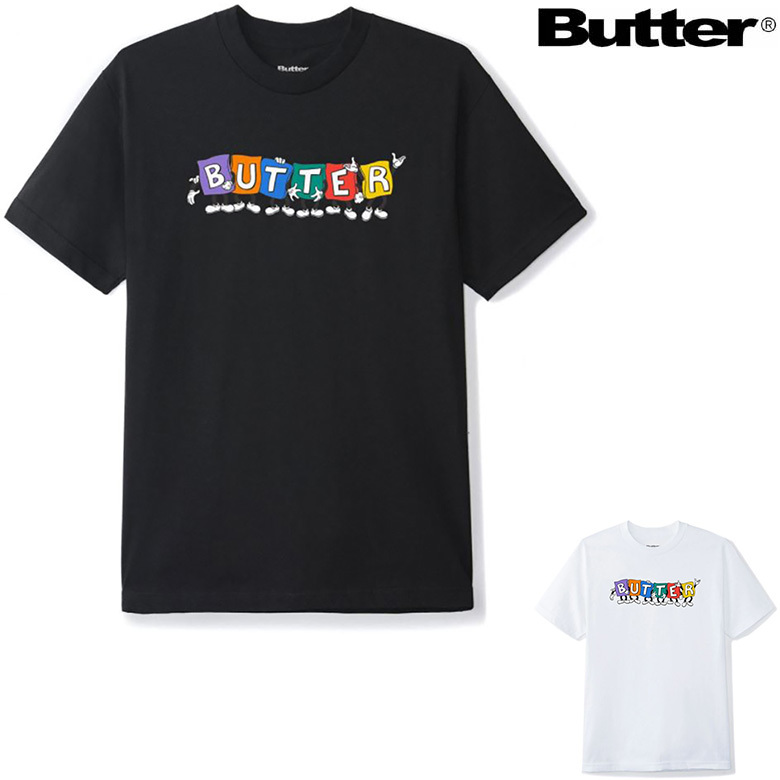 BUTTER GOODS BEANBAG TEE バターグッズ Tシャツ 半袖T プリント