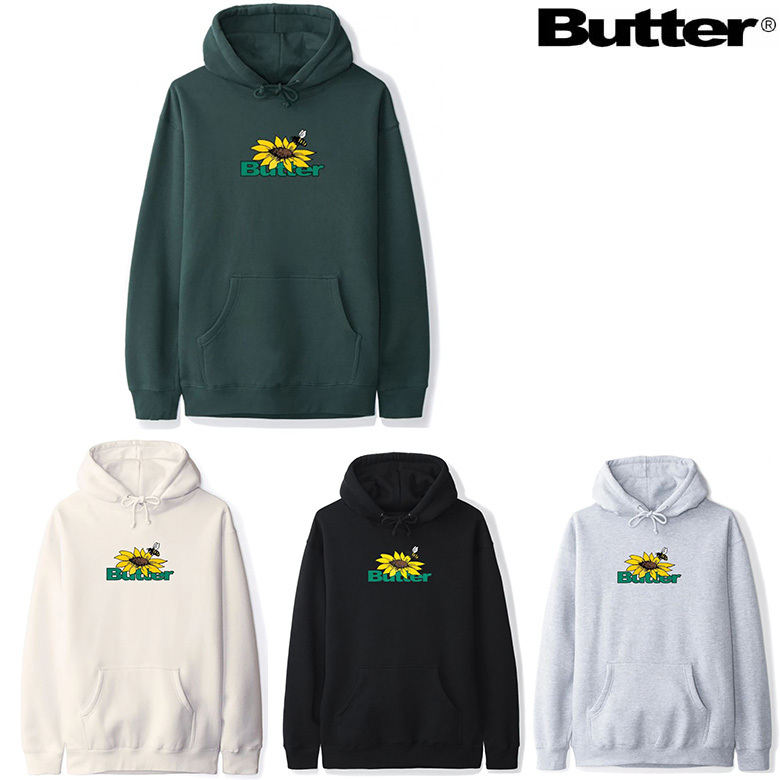 BUTTER GOODS SUN FLOWERS LOGO PULLOVER HOOD バターグッズ パーカー フードスウェット スケート :  buttergoods-bgq23841 : PAJABOO - 通販 - Yahoo!ショッピング