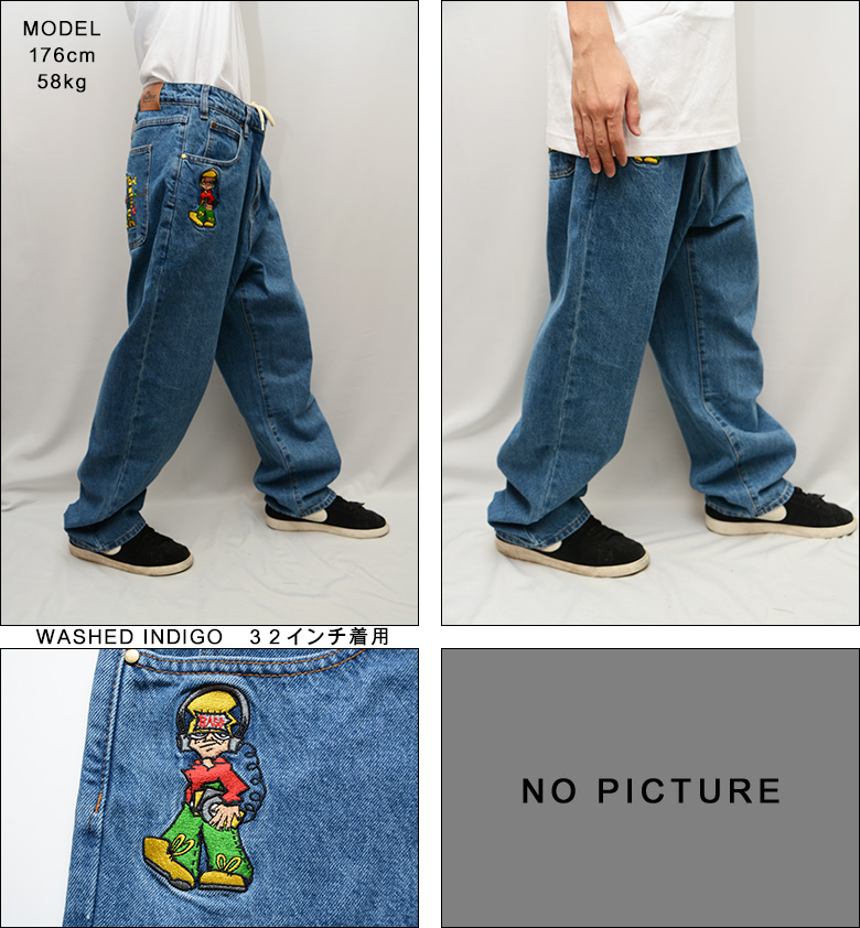 Butter Goods BUTTER GOODS ロック バギー デニム ジーンズ