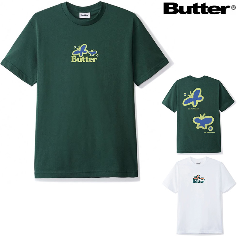 バターグッズ Tシャツ ） BUTTER GOODS WANDER TEE 半袖T