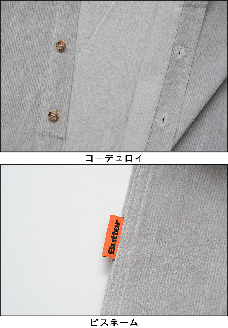 バターグッズ ジャケット BUTTER GOODS FISHERMAN L/S SHIRT