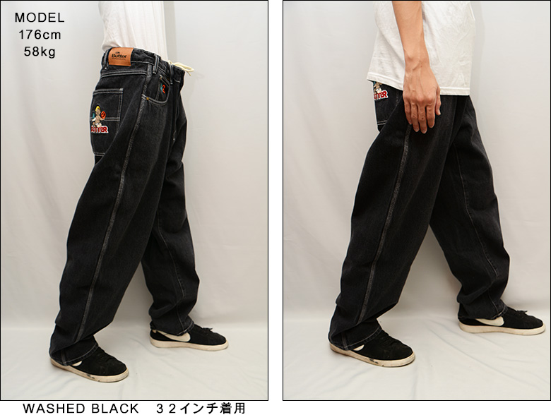 バターグッズ パンツ BUTTER GOODS WORLD PEACE DENIM JEANS デニム