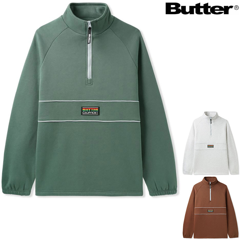 （ バターグッズ ハーフジップ ） BUTTER GOODS DOWNWIND 1/4