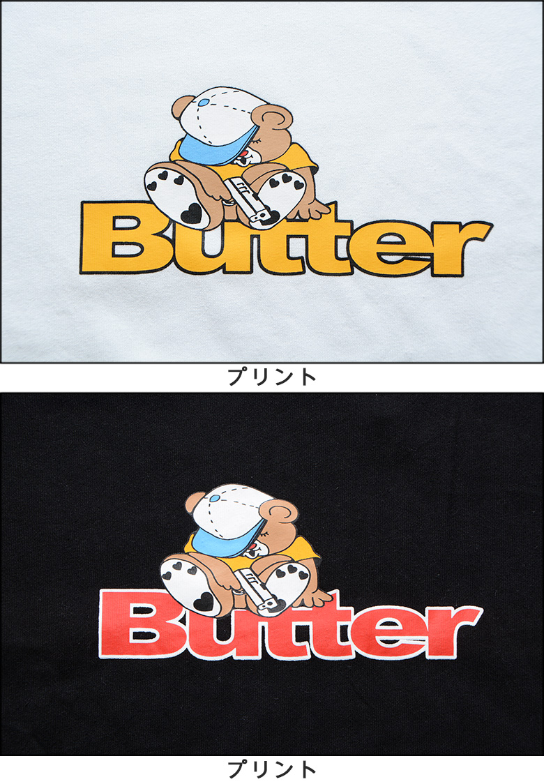 バターグッズ Tシャツ BUTTER GOODS TEDDY TEE 半袖T プリントT