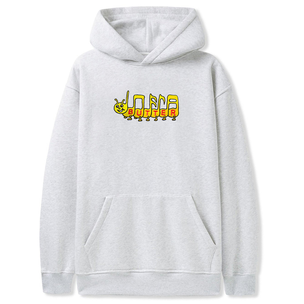 バターグッズ パーカー BUTTER GOODS CATERPILLAR EMBROIDERED