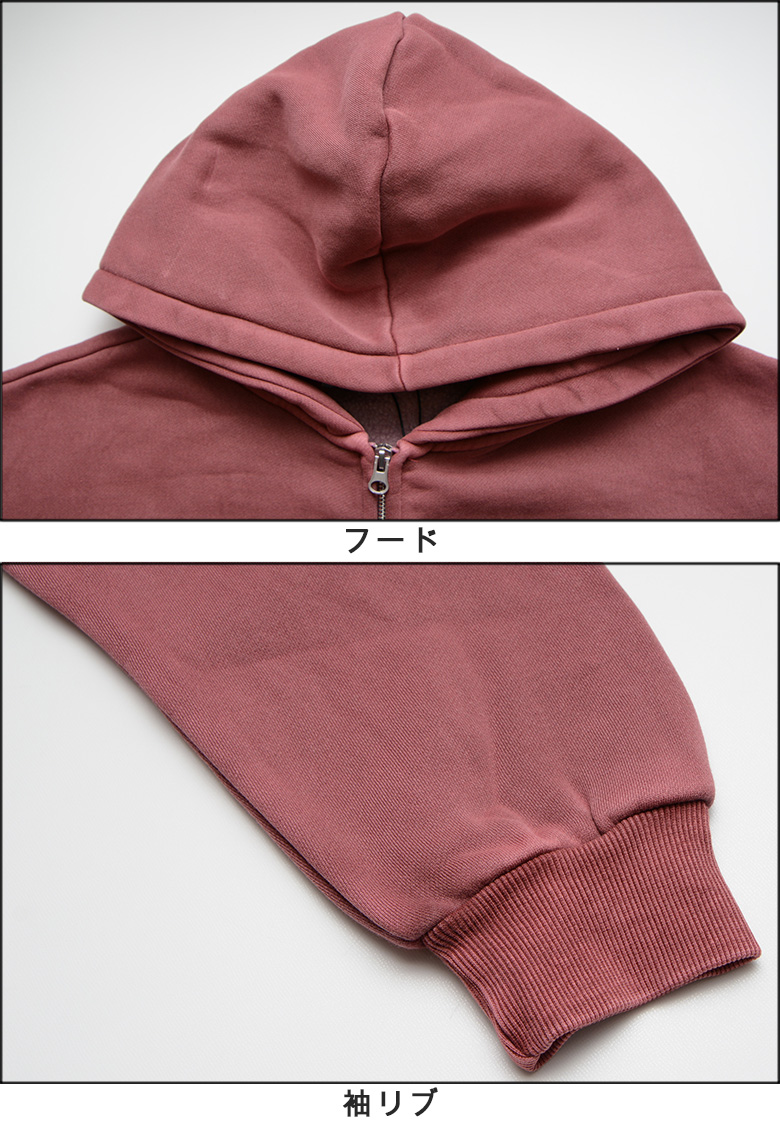 Butter フード付きスウェットシャツ XXL ピンク