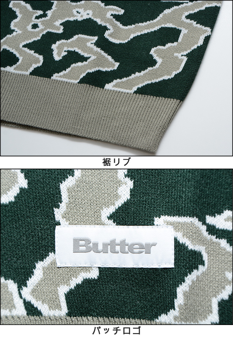 Butter Goods Kingston ニット ベスト 3色 送料込み 関税送料込☆buttergoods キングストン ニットベスト
