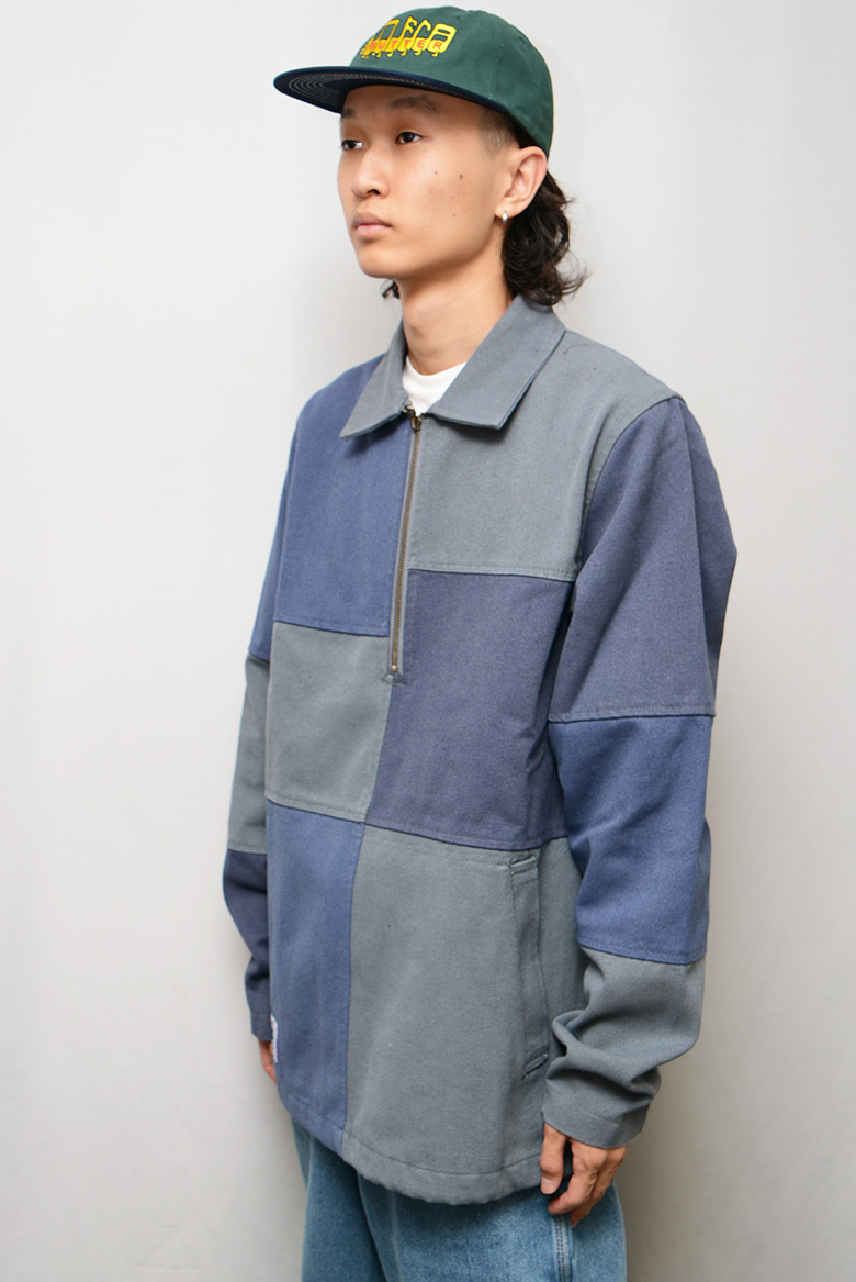 バターグッズ ジャケット BUTTER GOODS WASHED CANVAS PATCHWORK