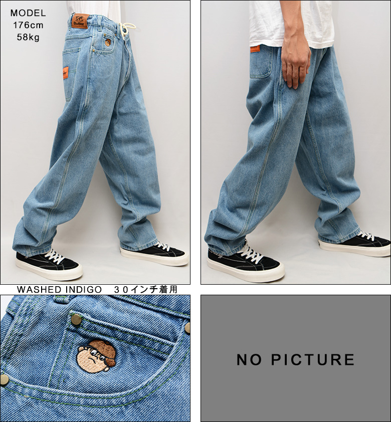 バターグッズ パンツ BUTTER GOODS SANTOSUOSSO DENIM PANTS デニム