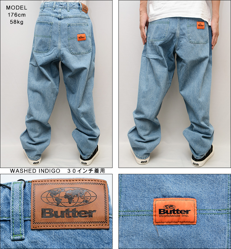 バターグッズ パンツ BUTTER GOODS SANTOSUOSSO DENIM PANTS デニム