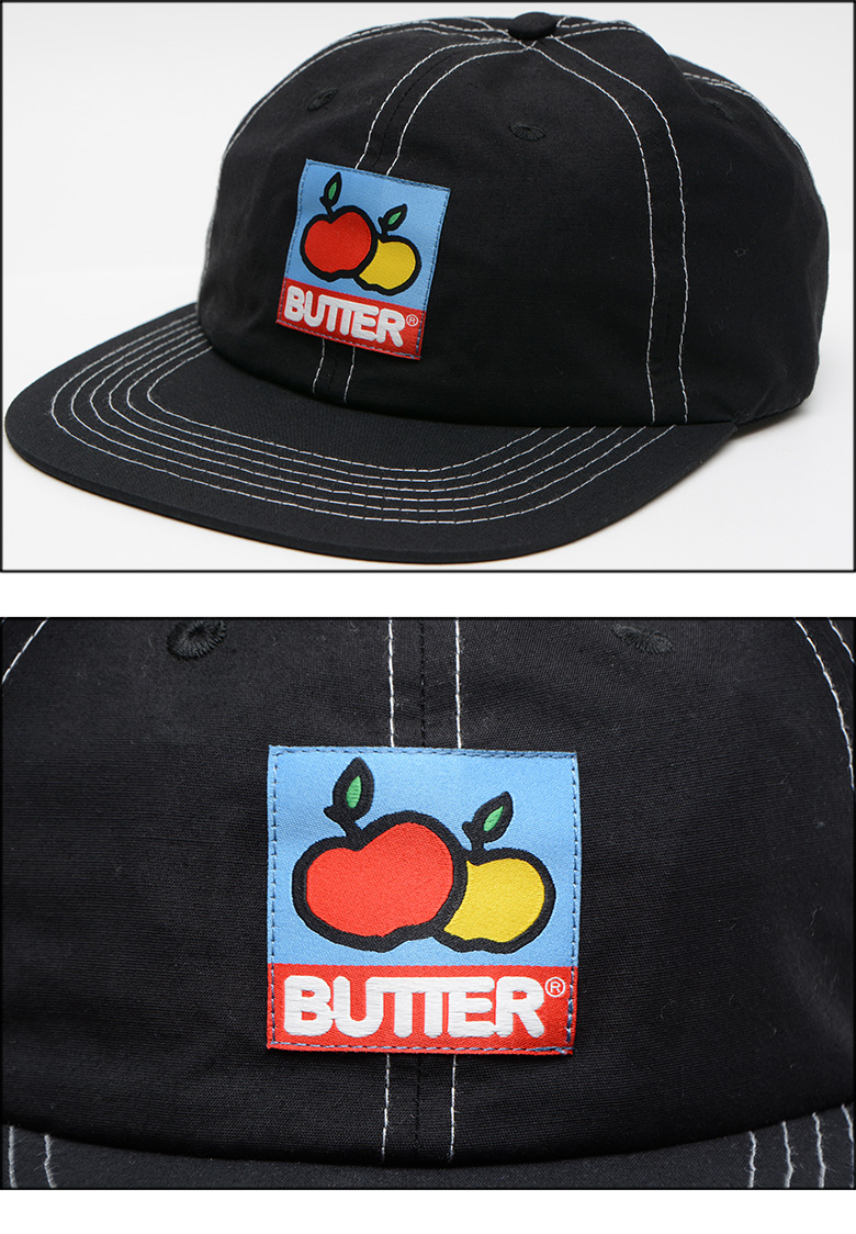 バターグッズ キャップ BUTTER GOODS GROVE 6PANEL CAP ストラップ
