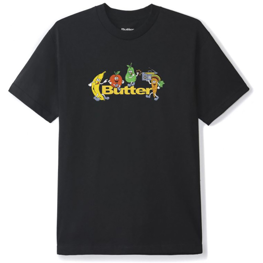 バターグッズ Tシャツ ） BUTTER GOODS FRUITS LOGO TEE 半袖T
