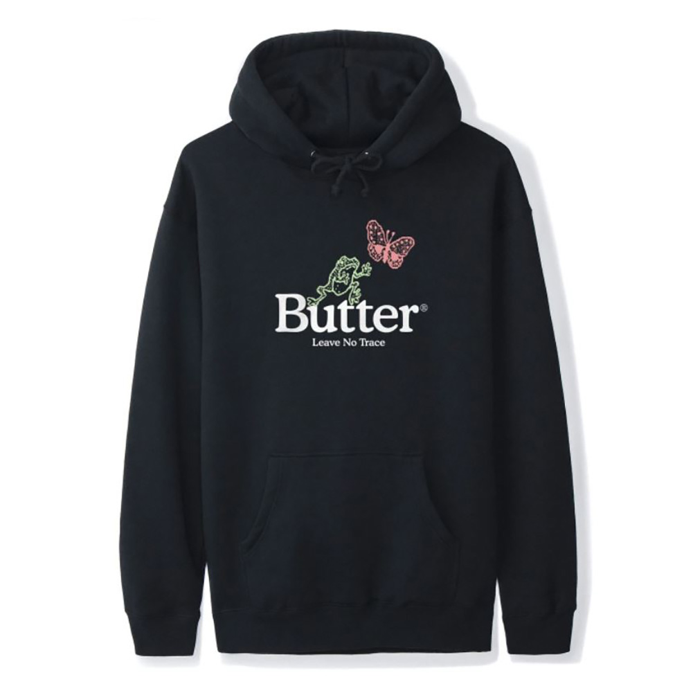 （ バターグッズ パーカー ） BUTTER GOODS LEAVE NO TRACE PULLOVER HOOD フードスウェット スケート