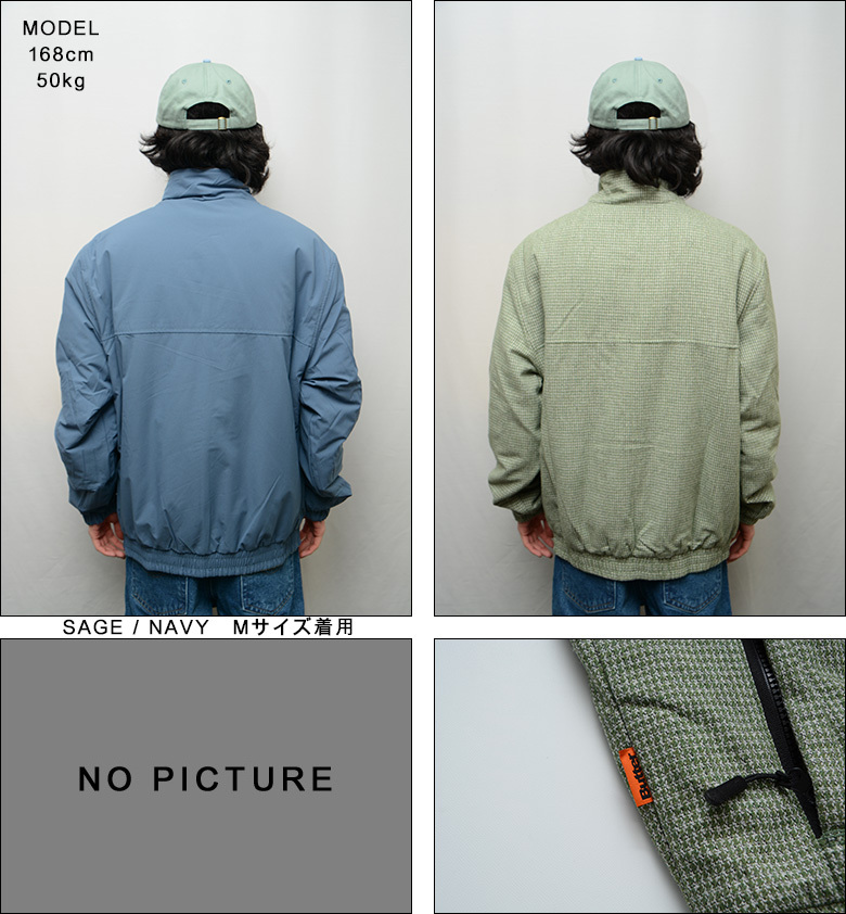 （ バターグッズ ジャケット ） BUTTER GOODS LODGE REVERSIBLE INSULATED JACKET リバーシブルジャケット  スケート