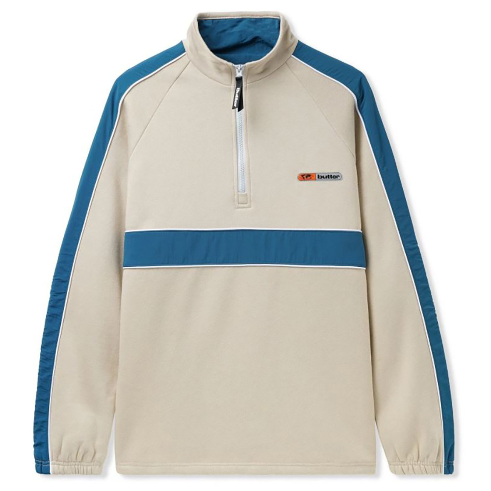 バターグッズ ハーフジップ ） BUTTER GOODS MOTION 1/4 ZIP PULLOVER