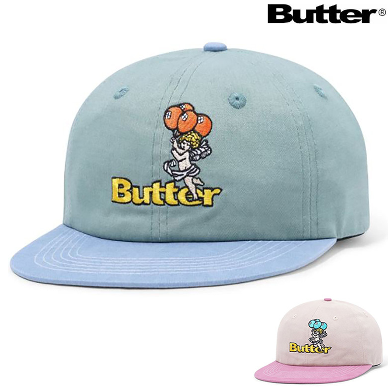 バターグッズ キャップ ） BUTTER GOODS BALLOONS LOGO 6PANEL CAP