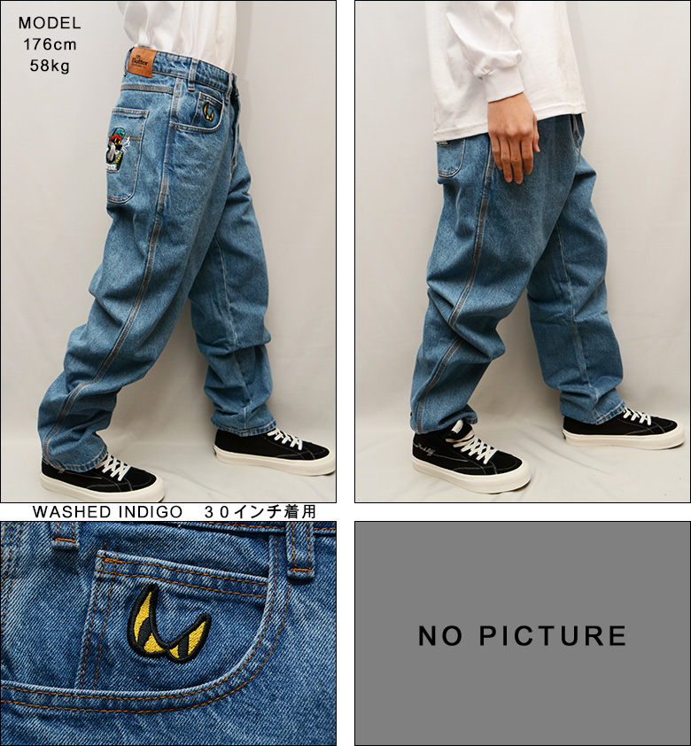 バターグッズ パンツ BUTTER GOODS SPINNER DENIM JEANS デニムパンツ ジーンズ スケート バギーパンツ ワイドパンツ  PANT スケーター : buttergoods-bgq422d1140 : PAJABOO - 通販 - Yahoo!ショッピング