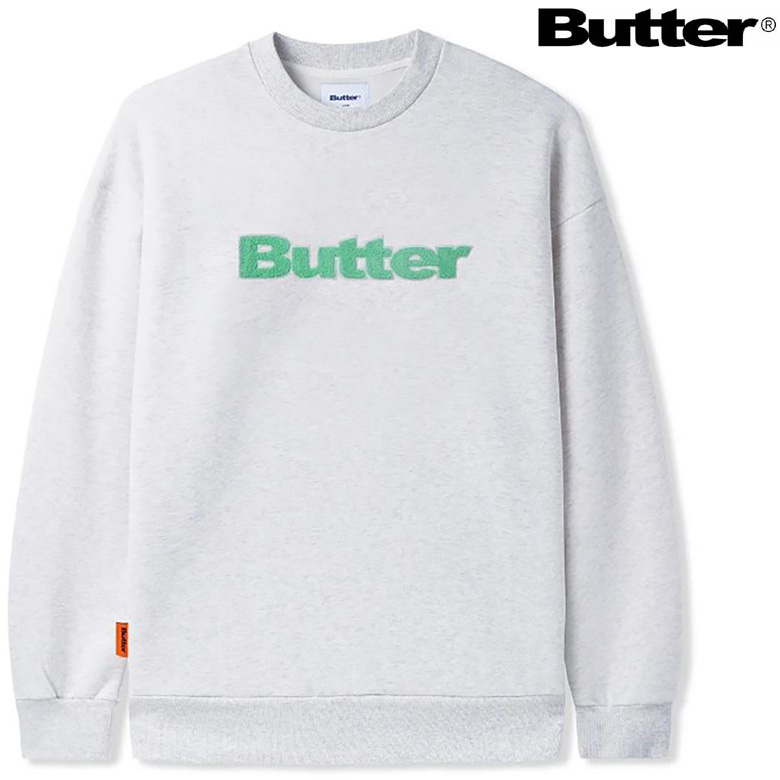 バターグッズ トレーナー BUTTER GOODS CHENILLE APPLIQUE