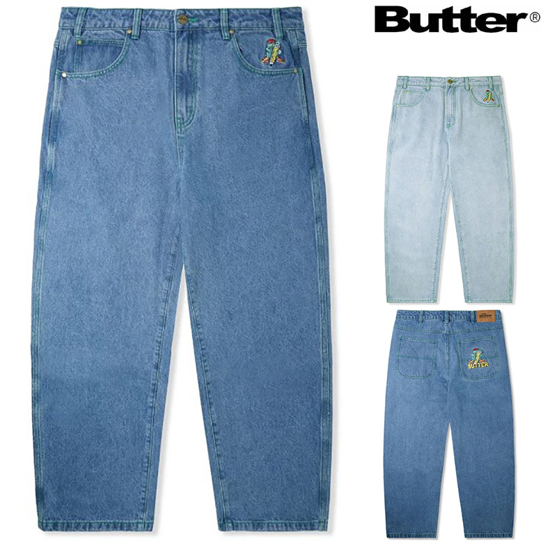 バターグッズ パンツ BUTTER GOODS MARTIAN DENIM JEANS デニムパンツ ジーンズ スケート バギーパンツ ワイドパンツ  PANT スケーター : buttergoods-bgq422d2140 : PAJABOO - 通販 - Yahoo!ショッピング