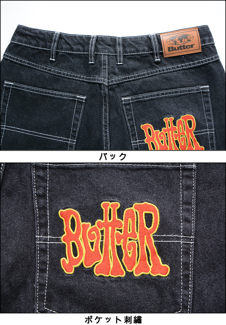バターグッズ パンツ BUTTER GOODS TOUR DENIM JEANS デニム