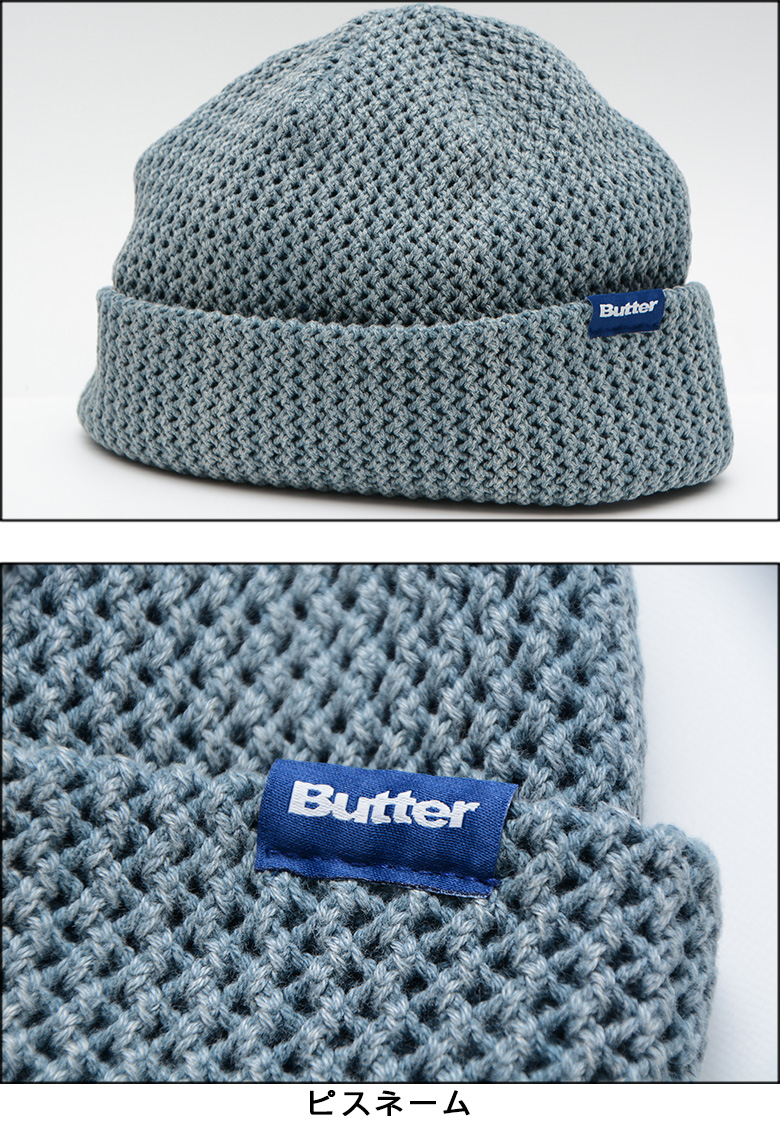 バターグッズ キャップ BUTTER GOODS DYED BEANIE ニット