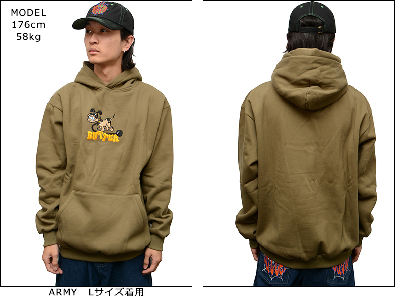 Butter Goods（バターグッズ） パーカー BUTTER GOODS UNLEASH