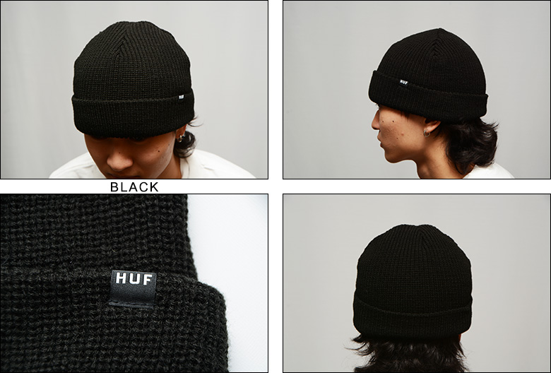 ハフ ニットキャップ HUF ESSENTIALS USUAL BEANIE キャップ ビーニー