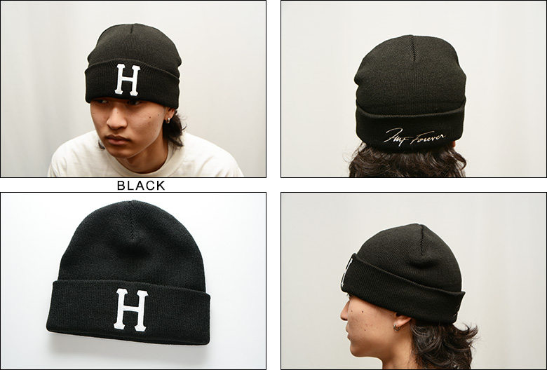 HUF ハフ ニットキャップ ONE STAR VISOR BEANIE キャップ