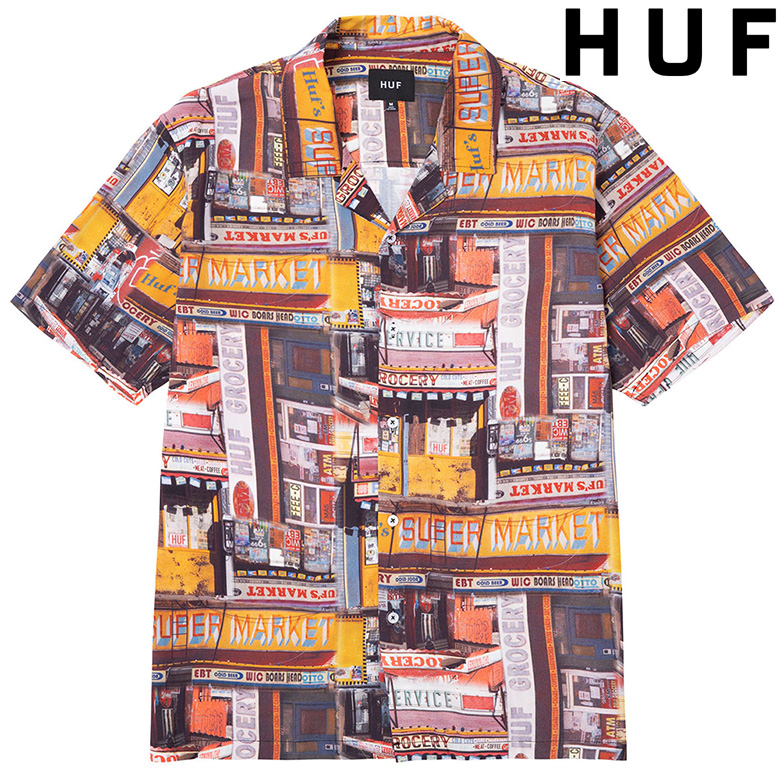 ハフ シャツ HUF CORNER STORE S/S RESORT SHIRT リゾートシャツ