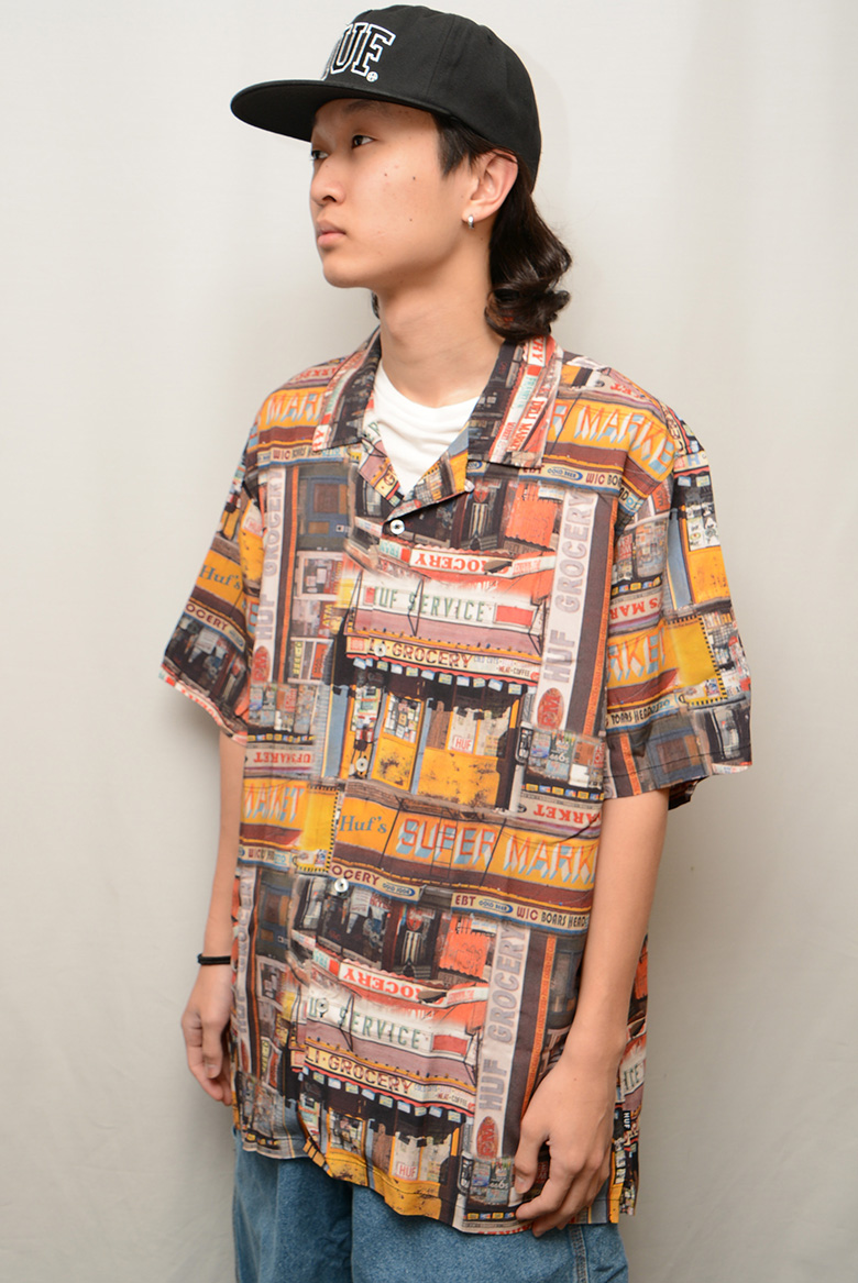 ハフ シャツ HUF CORNER STORE S/S RESORT SHIRT リゾートシャツ