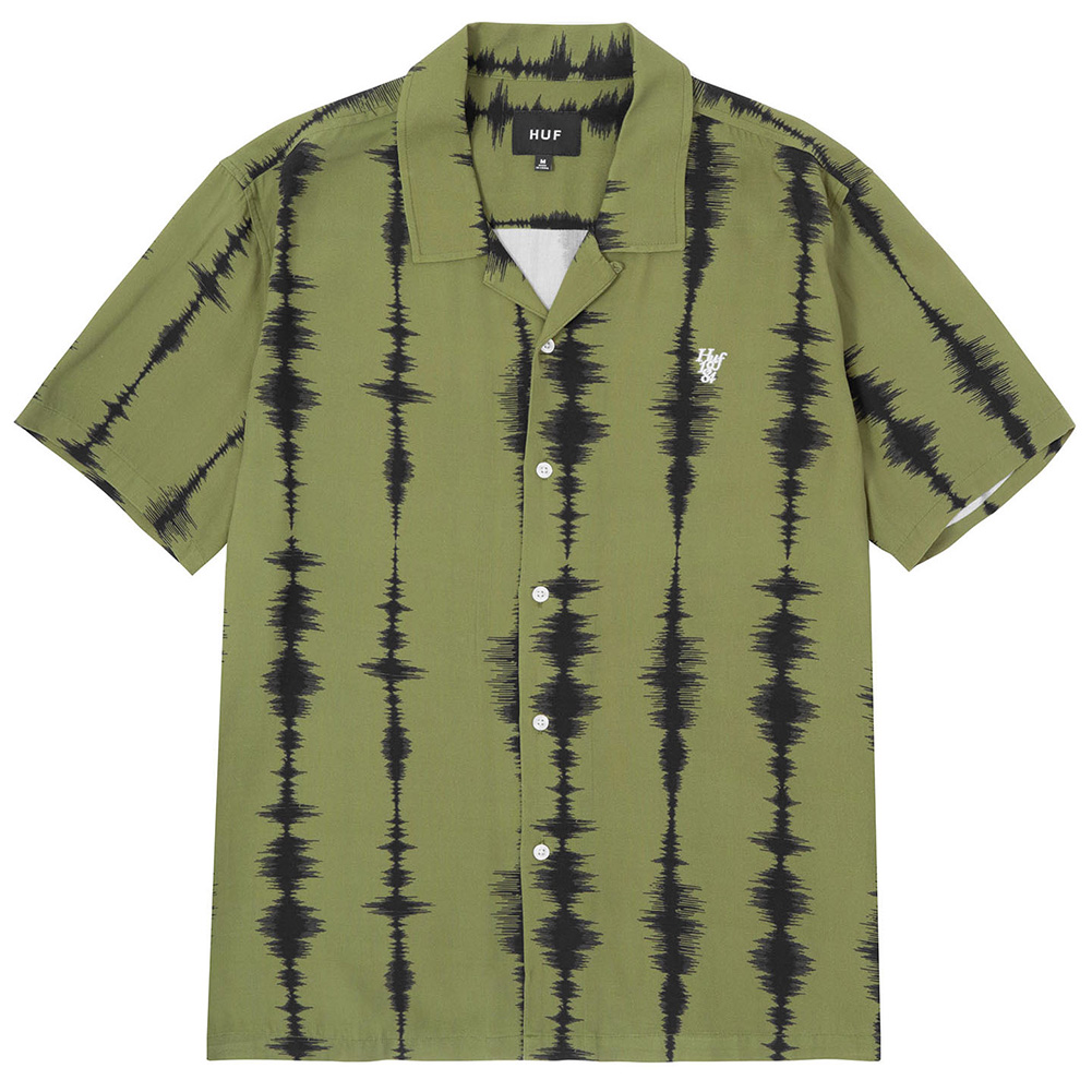 ハフ シャツ HUF SEISMOGRAM S/S RESORT SHIRT リゾートシャツ アロハ