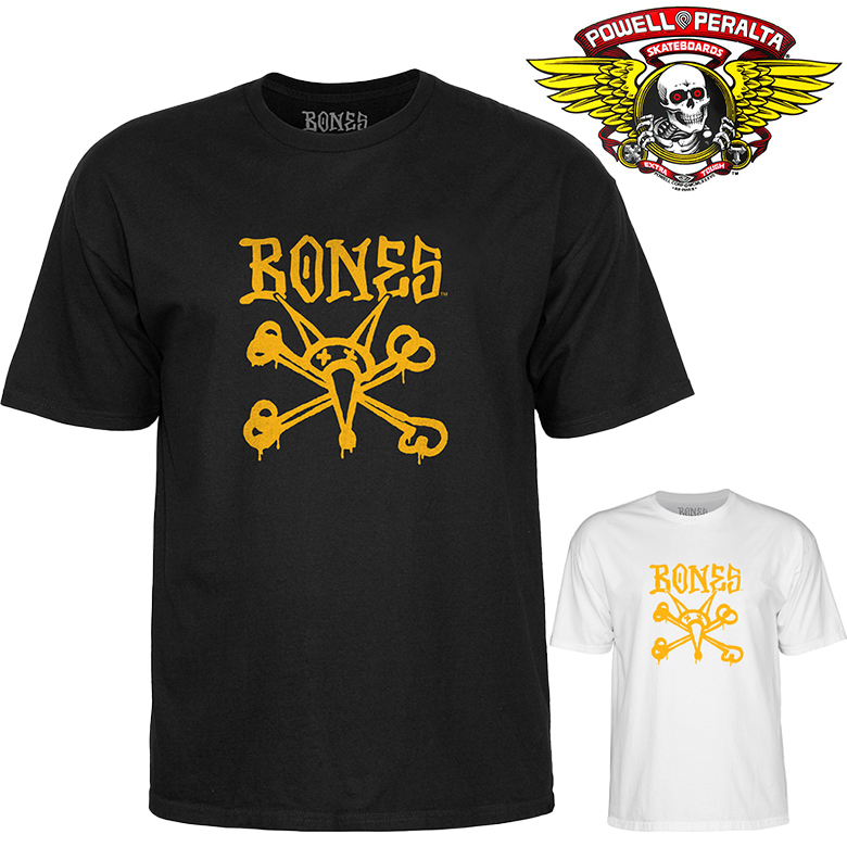 POWELL パウエル リザードボーン Tシャツ フェード POWELL（パウエル） ボーンズ Tシャツ BONES VATO OP TEE 限定カラー