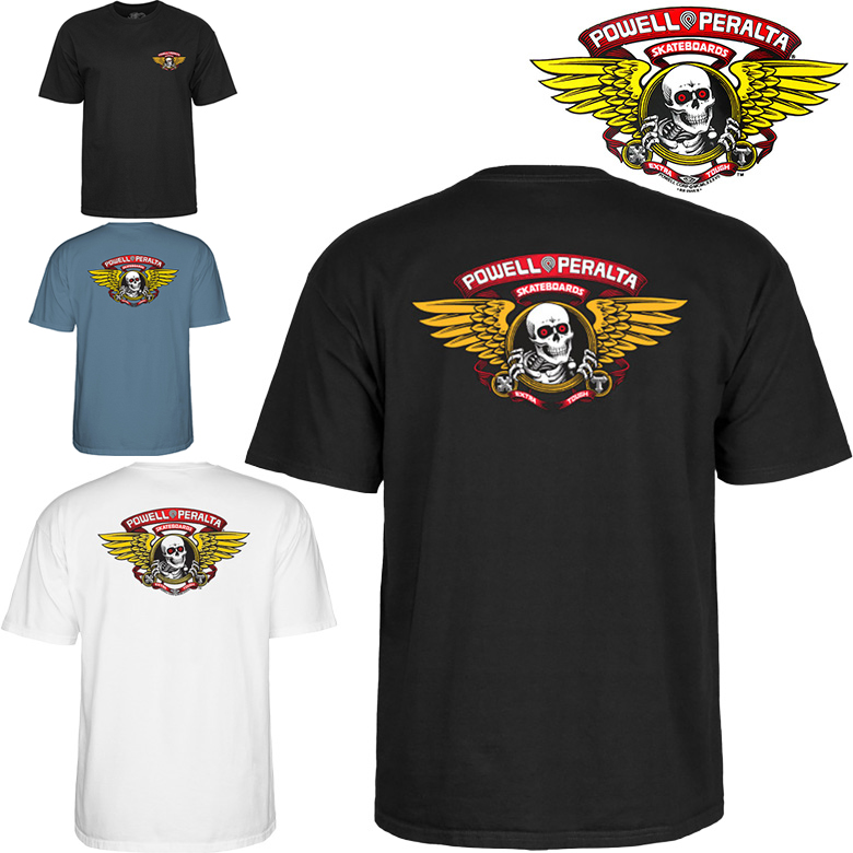 POWELL（パウエル） ペラルタ Tシャツ POWELL PERALTA WINGED RIPPER