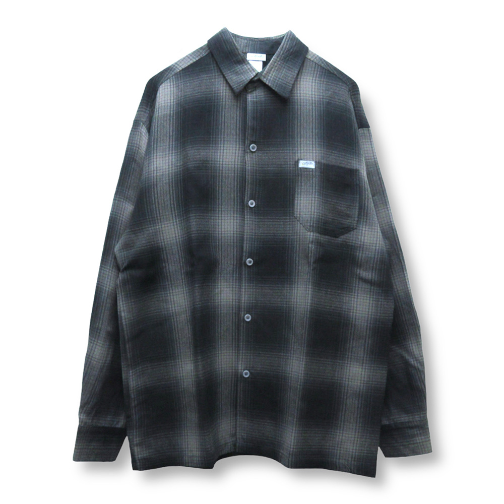 キャルトップ チェックシャツ CALTOP L/S PLAID SHIRT シャツ カル