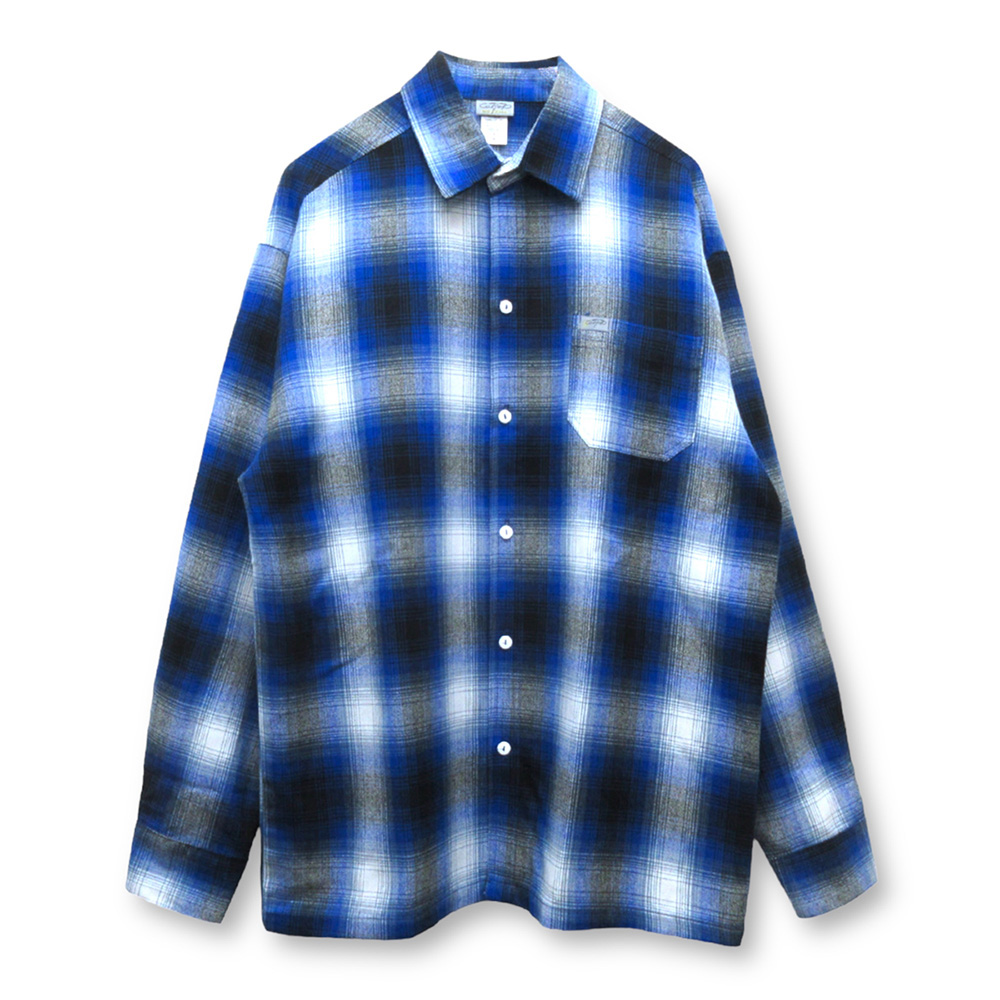 キャルトップ チェックシャツ CALTOP L/S PLAID SHIRT シャツ カル