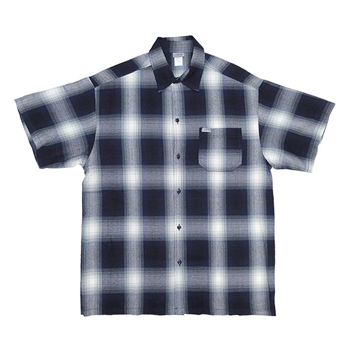 キャルトップ チェックシャツ CALTOP S/S PLAID SHIRT シャツ カル