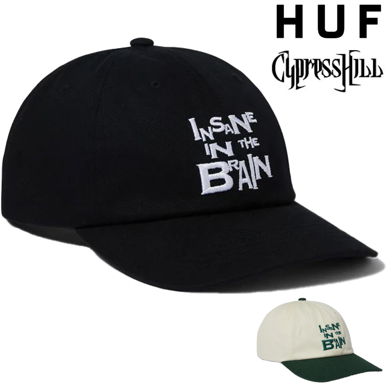 ハフ サイプレス・ヒル キャップ HUF x CYPRESS HILL INSANE SNAPBACK CAP 帽子 スナップバック コラボレーション  スケート スケーター 420シリーズ