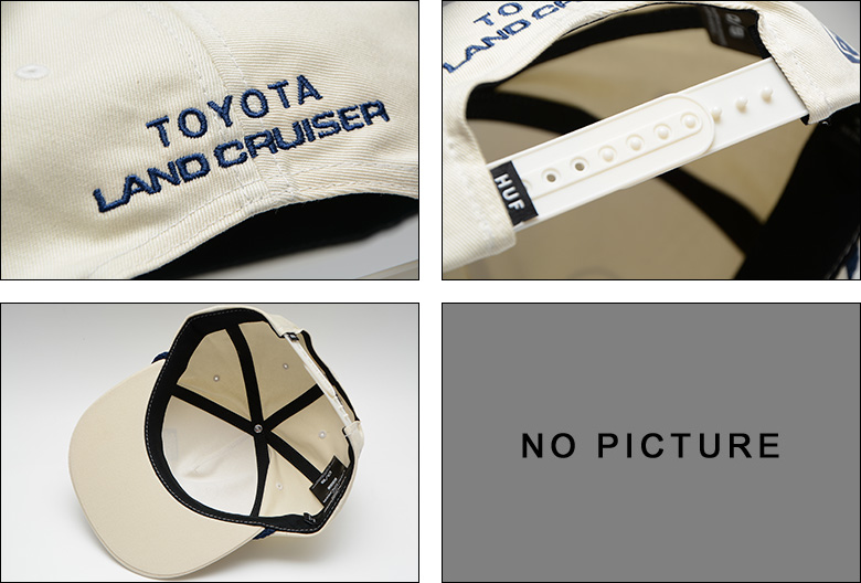 HUF（ハフ） トヨタ ランドクルーザー キャップ HUF TOYOTA LAND