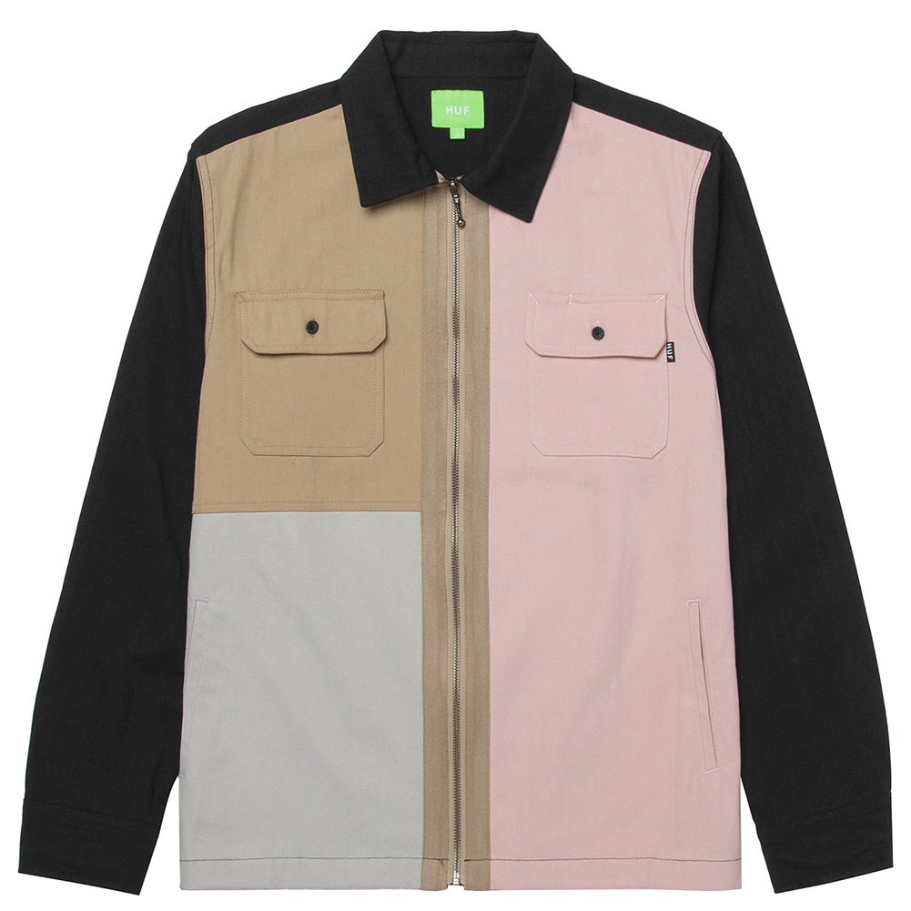 ハフ ジャケット ）HUF SPLIT ZIP WORK SHIRT アウター シャツ JACKET