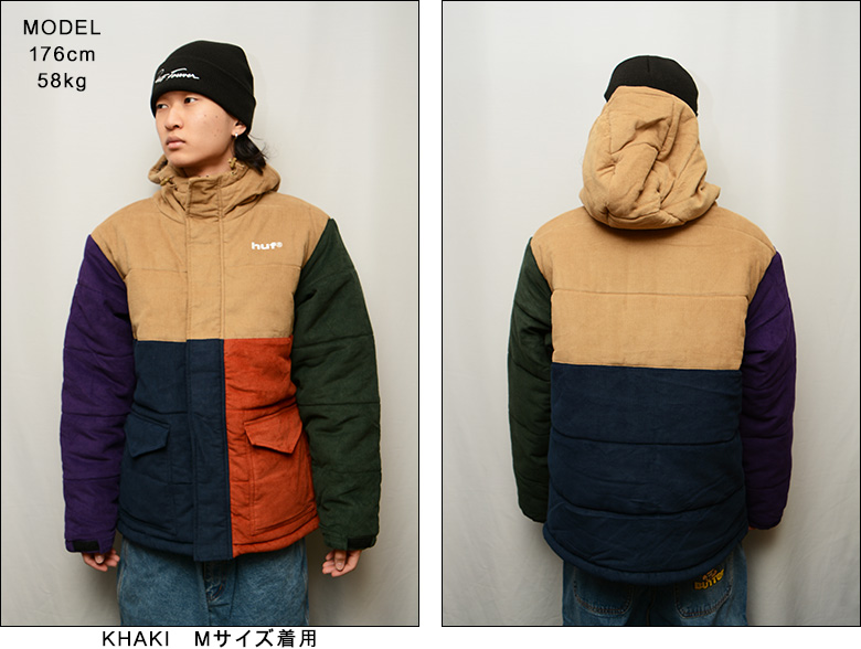 日本製特価【新品】HUF Anglin Cord Insulated Jacket ジャケット・アウター
