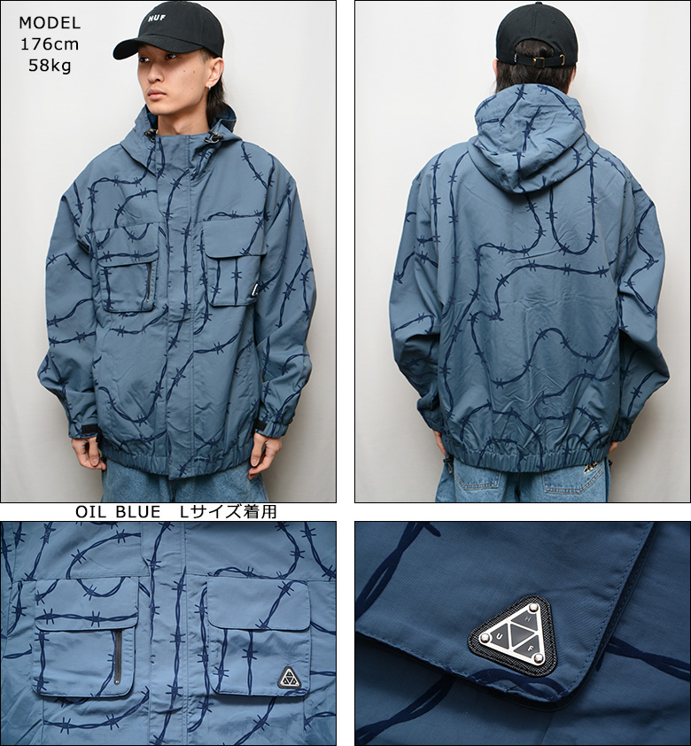 【はちみつ】HUF マウンテンパーカー HUF / ハフ】SET SHELL JACKET（マウンテンパーカー）｜JOINT