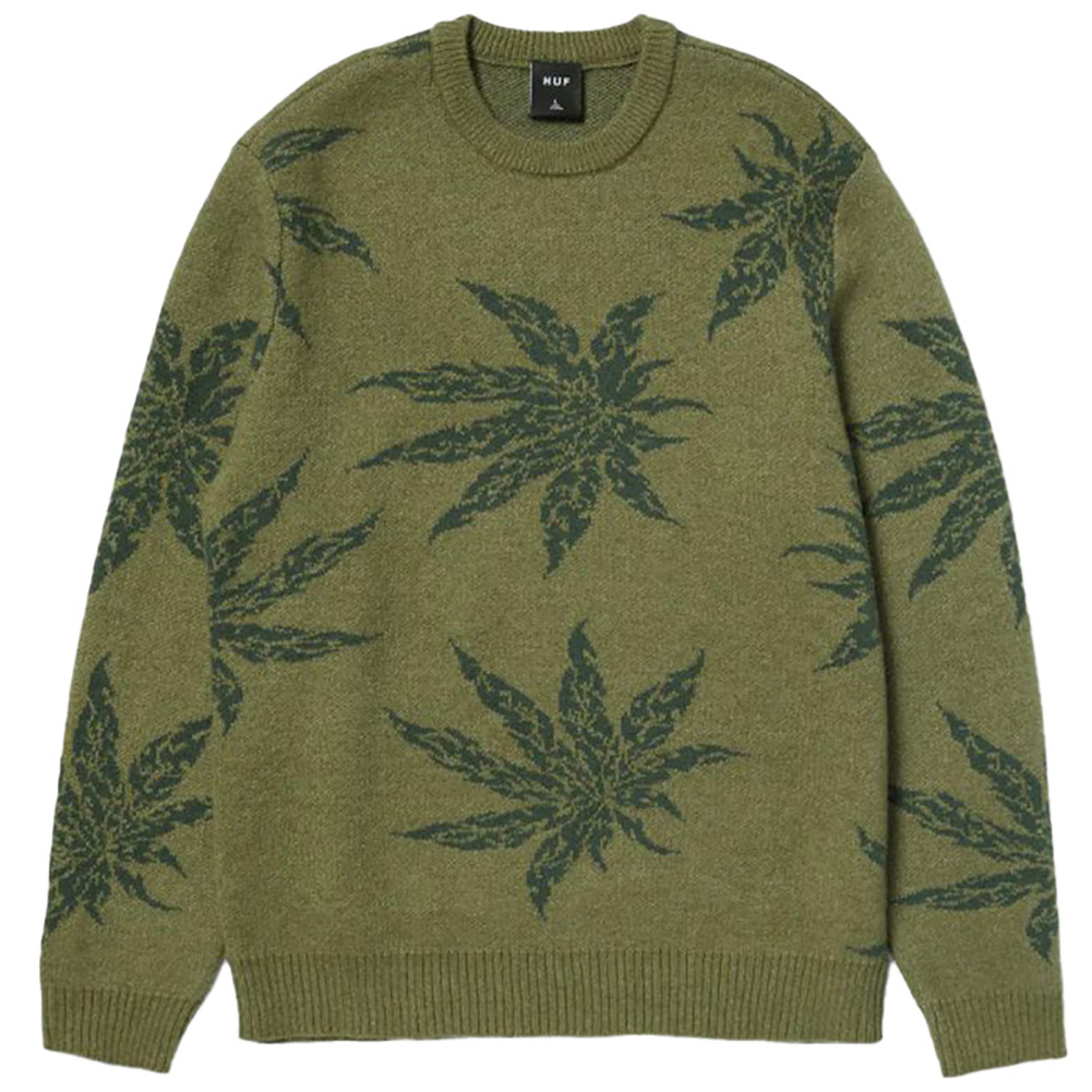 ハフ セーター HUF TRIBAL CREW NECK SWEATER ニット クルーネックセーター スケーター スケート