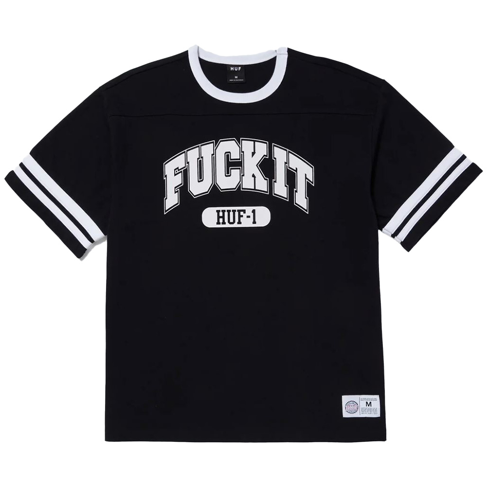 沸騰ブラドン FUCK Tシャツ ハフ HUF IT フットボールシャツ SHIRT FOOTBALL シャツ