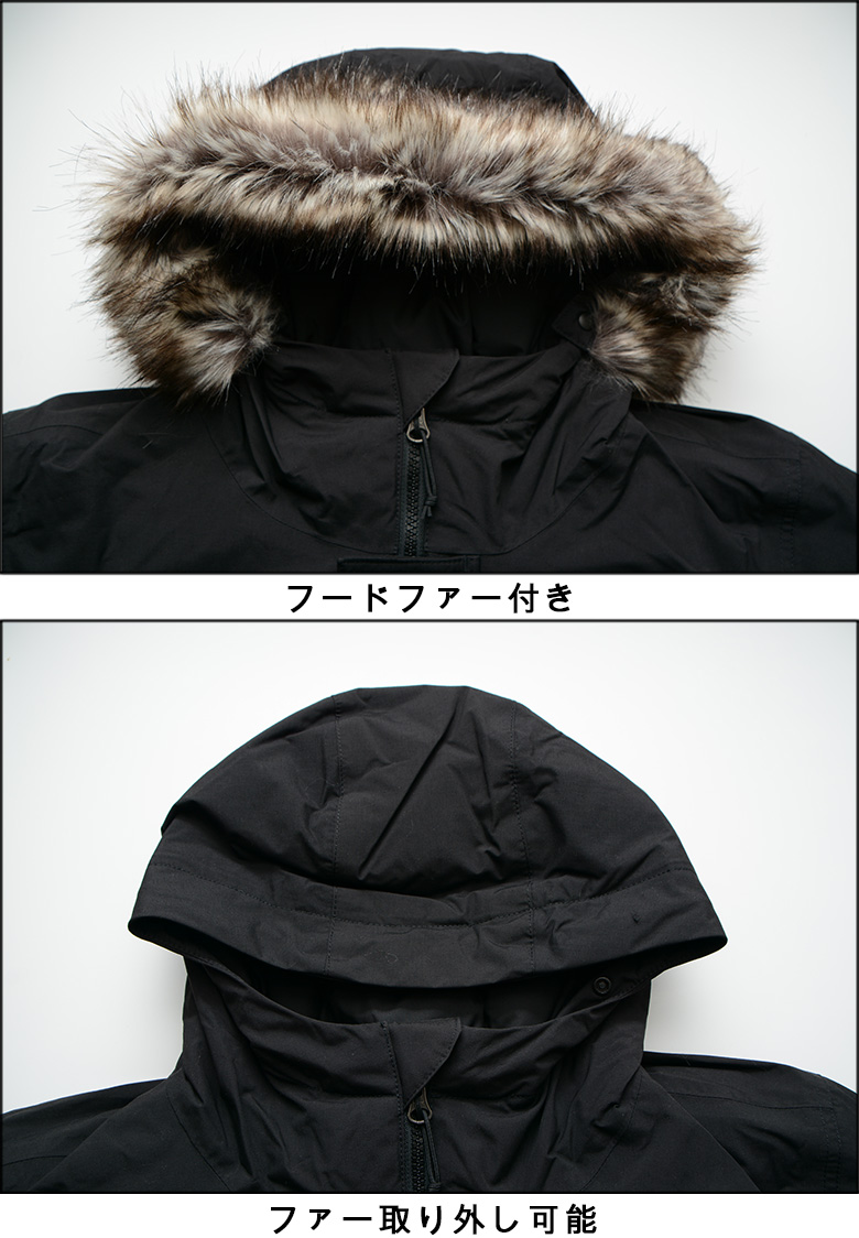 THE NORTH FACE (ザ ノースフェイス) ファーフード フルジップ