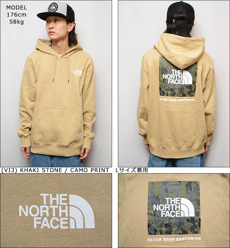 ザ ノースフェイス パーカー THE NORTH FACE BOX NSE PULL OVER HOODIE