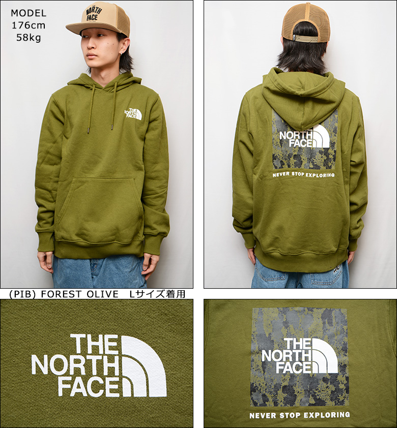 ザ ノースフェイス パーカー THE NORTH FACE BOX NSE PULL OVER HOODIE 